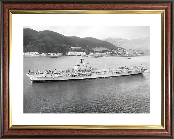 HMS Warrior R31 | Photo Print | Framed Print | Poster | Colossus Class | Aircraft Carrier | Royal Navy Hampshire Prints
