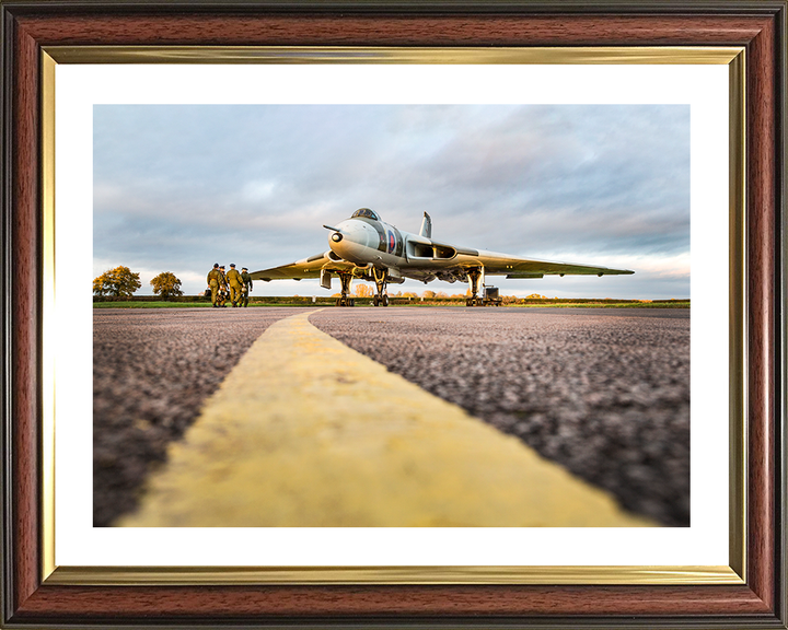 RAF Avro Vulcan At RAF Halton 2017 Photo Print - Royal Air Force Aircraft Posters, Prints, & Visual Artwork Hampshire Prints 10 x 8 Classic Frame Yes
