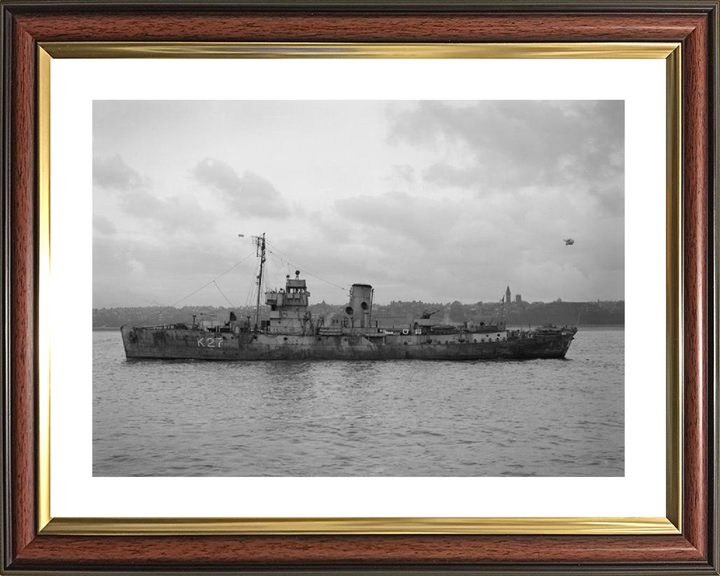 HMS Honeysuckle K27 | Photo Print | Framed Print | Flower Class | Corvette | Royal Navy Hampshire Prints