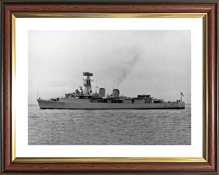 HMS Nubian F131 Royal Navy Tribal class frigate Photo Print or Framed Photo Print - Hampshire Prints