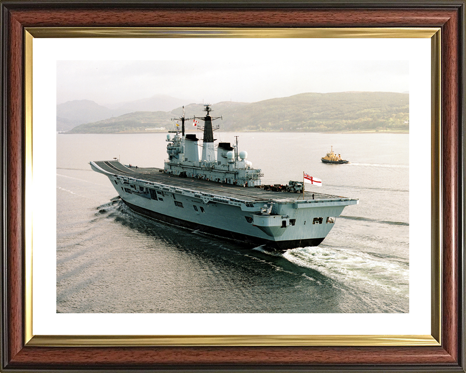HMS Invincible (R05) Photo Print - Glen Mallen 2003 - Royal Navy Invincible Class Aircraft Carrier