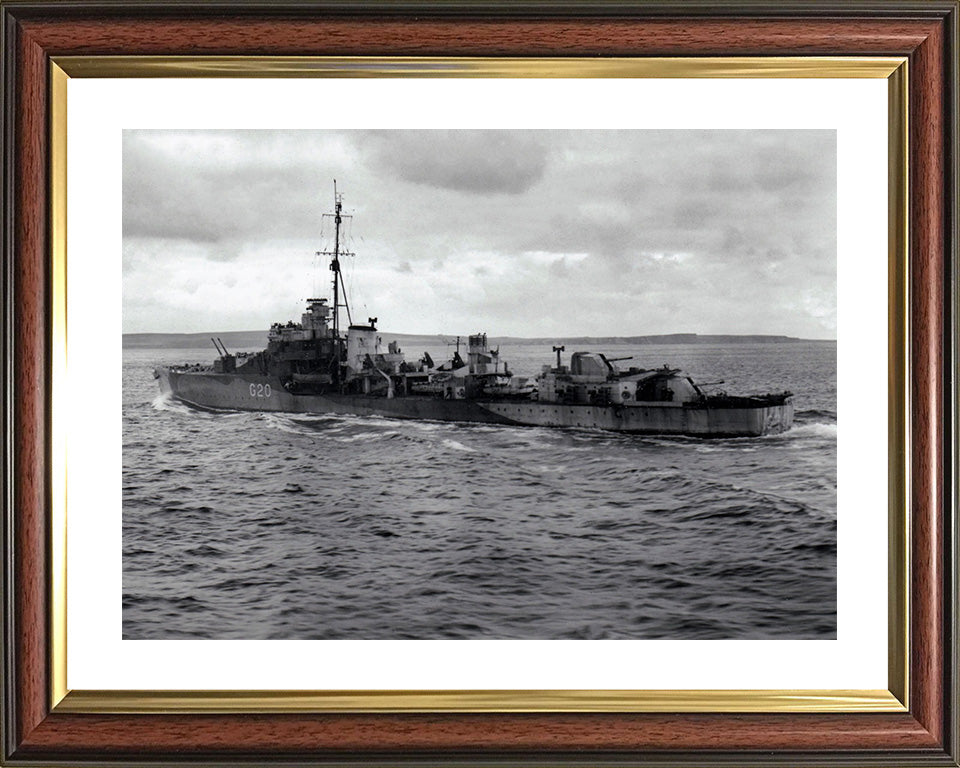 HMS Savage G20 (D27) | Photo Print | Framed Print | S Class | Destroyer | Royal Navy Hampshire Prints