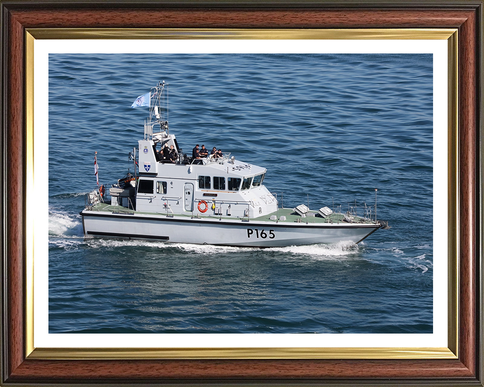 HMS Example P165 Royal Navy Archer class P2000 patrol vessel Photo Print or Framed Print - Hampshire Prints