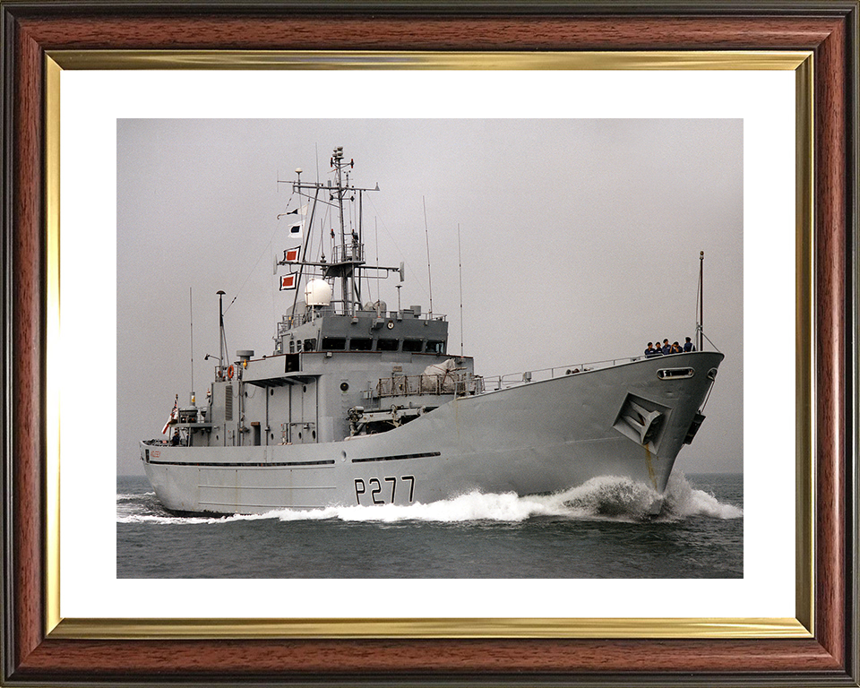 HMS Anglesey (P277) Photo Print - Underway - Royal Navy Island Class Patrol Vessel