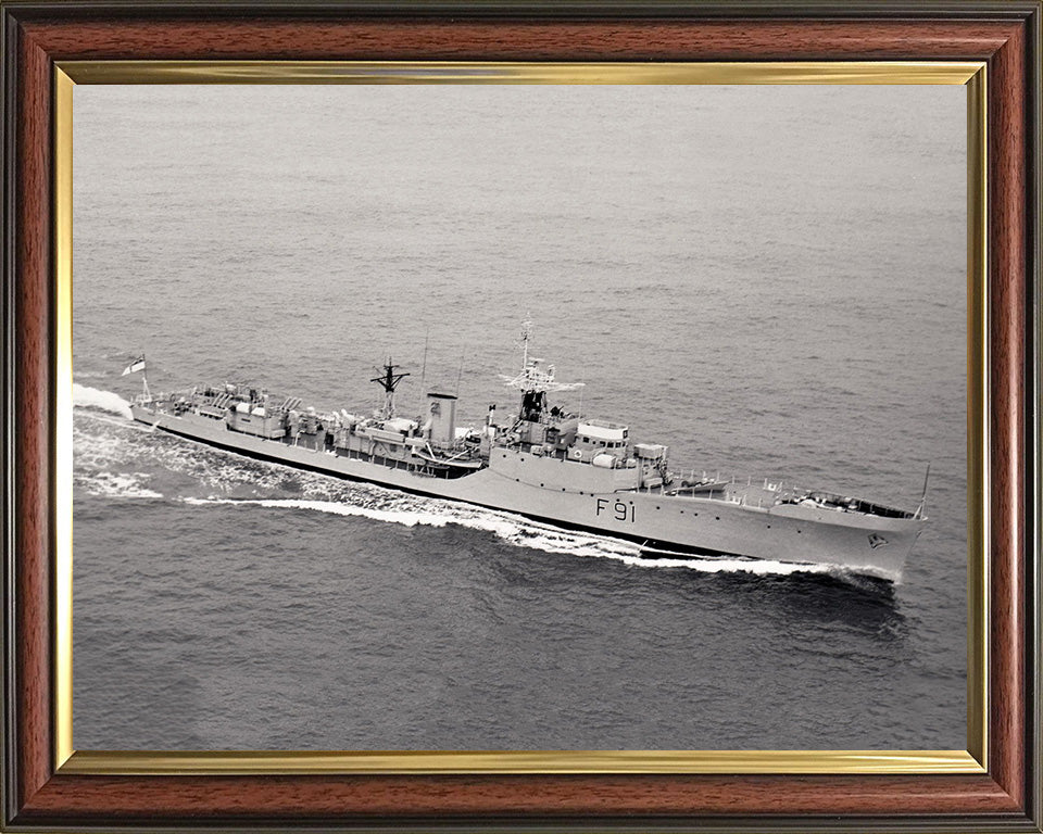 HMS Murray F91 Royal Navy Blackwood class frigate Photo Print or Framed Photo Print - Hampshire Prints