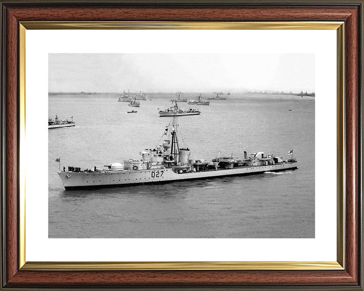 HMS Savage D27 (G20) Royal Navy S-class destroyer Photo Print or Framed Print - Hampshire Prints