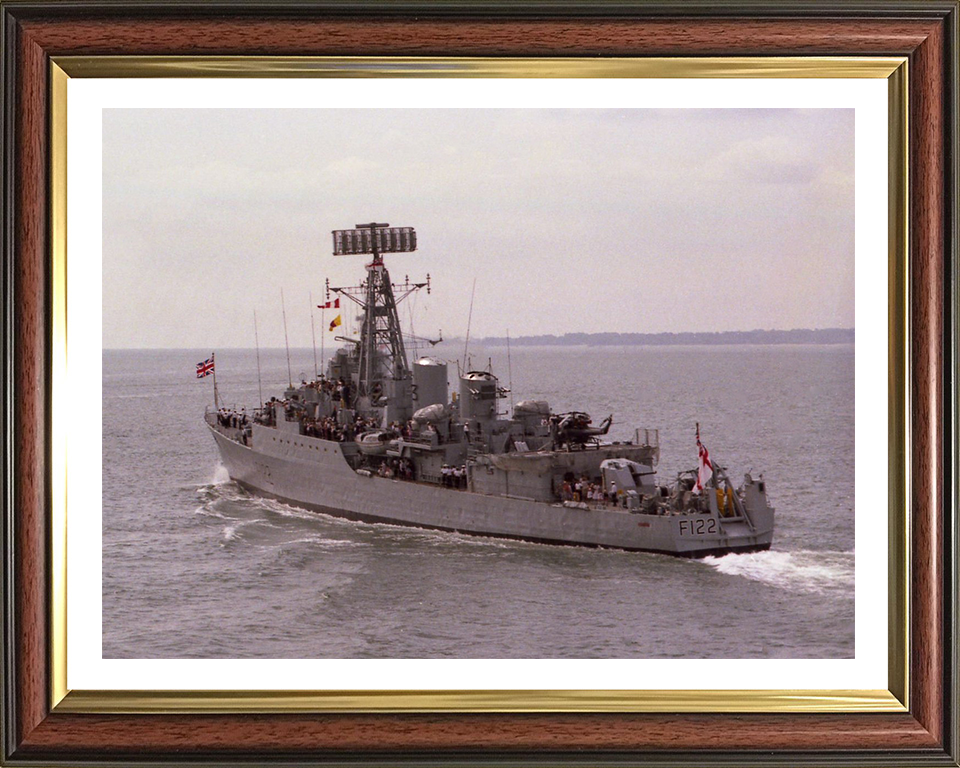 HMS Gurkha F122 Royal Navy Tribal class frigate Photo Print or Framed Print - Hampshire Prints