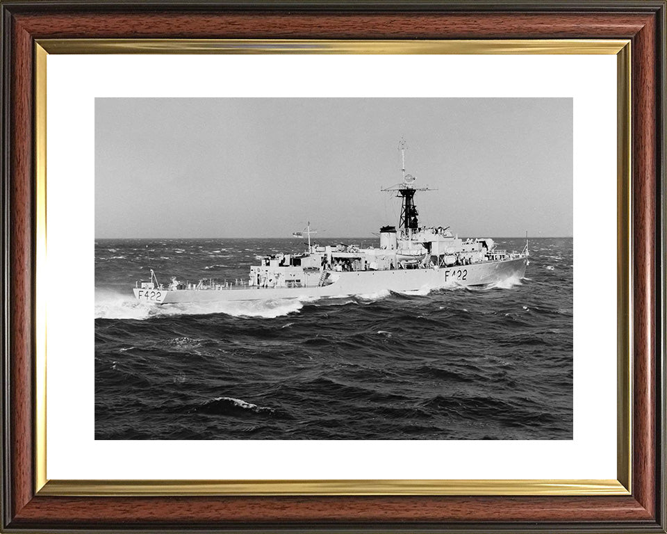 HMS Loch Eck K422 Royal Navy Loch class frigate Photo Print or Framed Print - Hampshire Prints