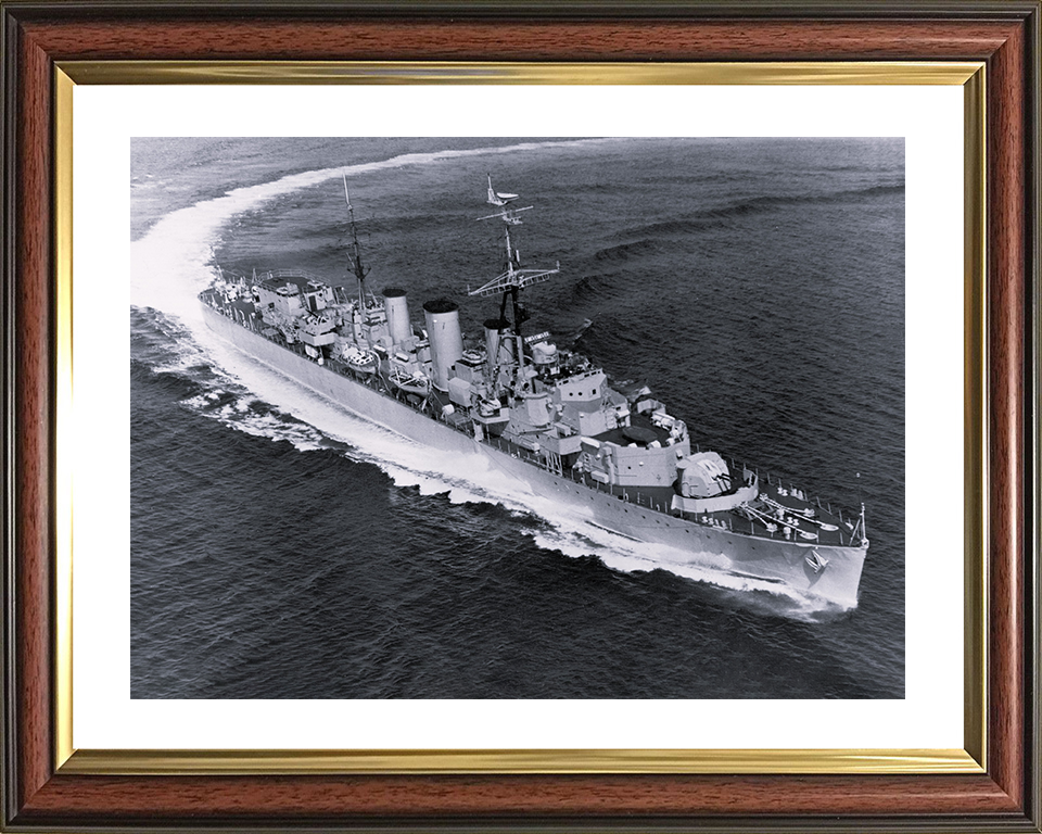 HMS Apollo (M01) Photo Print - At Sea - Royal Navy Abdiel Class Minelayer Posters, Prints, & Visual Artwork Hampshire Prints 10 x 8 Classic Frame Yes