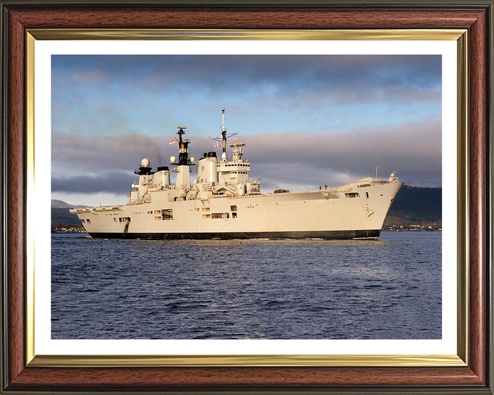 HMS Illustrious R06 | Photo Print | Framed Print | Invincible Class | Aircraft Carrier | Royal Navy Hampshire Prints