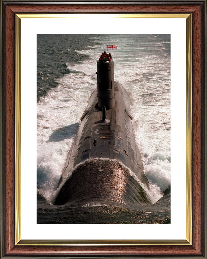 HMS Turbulent S87 Royal Navy Trafalgar class Submarine Photo Print or Framed Print - Hampshire Prints