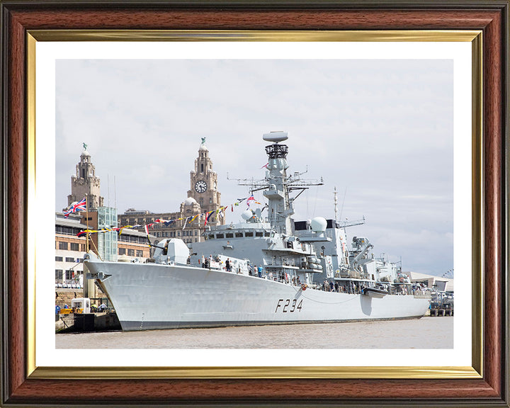 HMS Iron Duke F234 Royal Navy Type 23 frigate Photo Print or Framed Print - Hampshire Prints