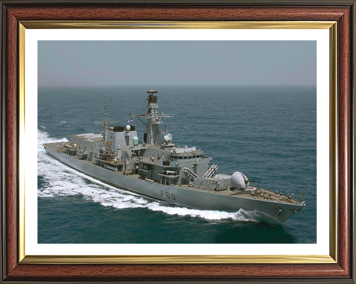 HMS Grafton F80 Royal Navy Type 23 Frigate Photo Print or Framed Print - Hampshire Prints