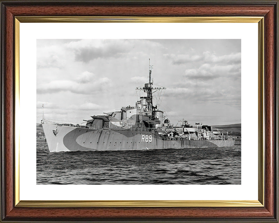 HMS Termagant R89 Royal Navy T Class destroyer Photo Print or Framed Print - Hampshire Prints