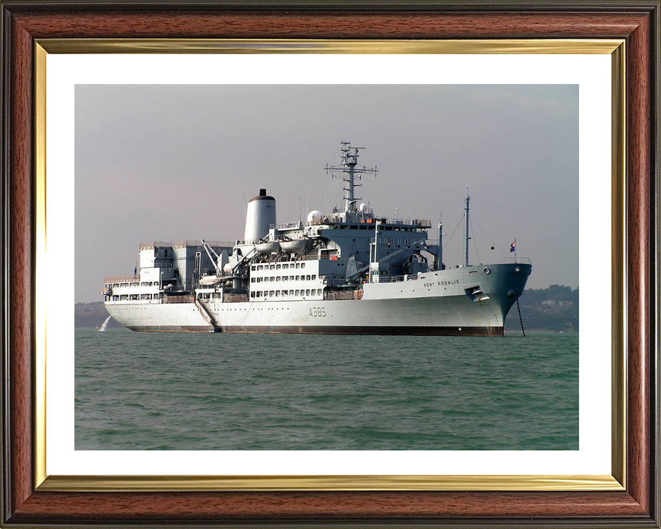 RFA Fort Rosalie A385 | Photo Print | Framed Print | Fort Rosalie Class | Royal Fleet Auxiliary Hampshire Prints