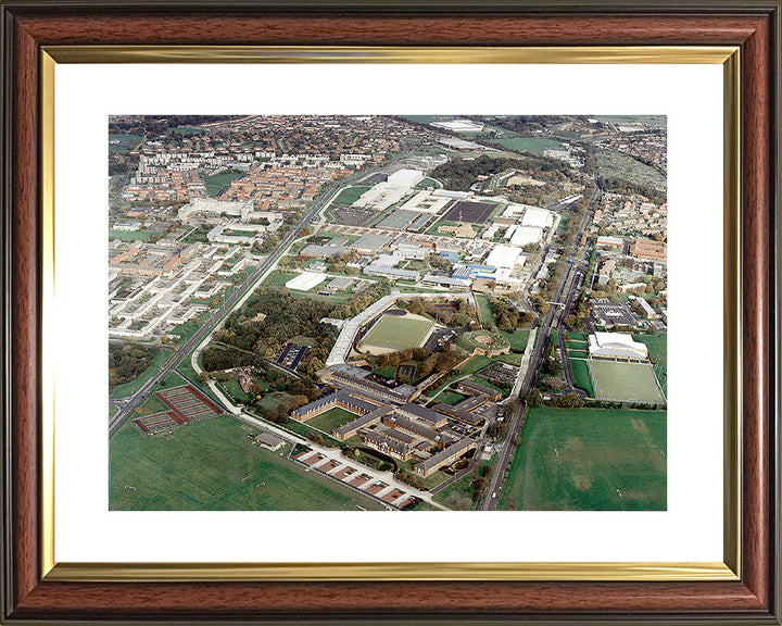 HMS Sultan Hampshire Aerial Photo Print or Framed Photo Print - Hampshire Prints