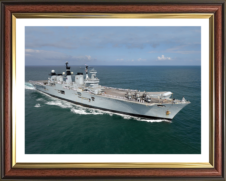HMS Illustrious R06 | Photo Print | Framed Print | Invincible Class | Aircraft Carrier | Royal Navy Hampshire Prints