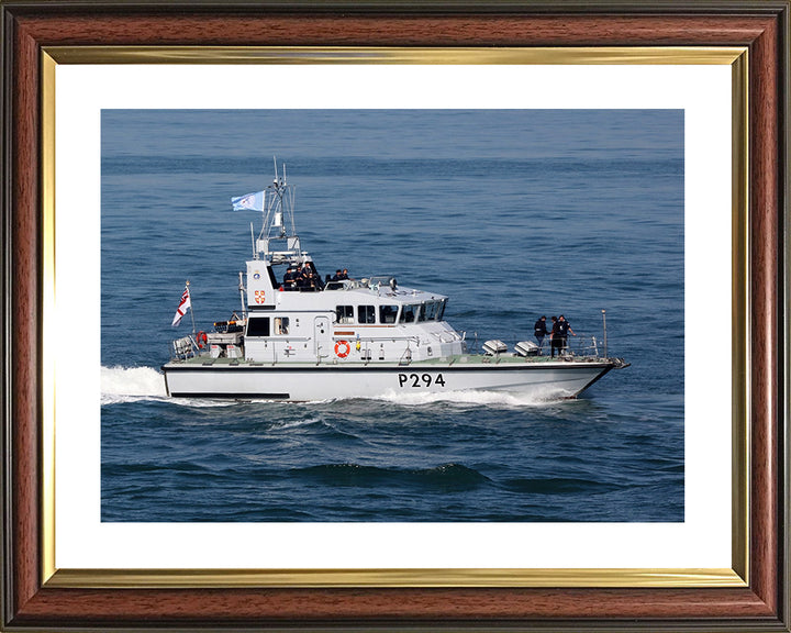 HMS Trumpeter P294 Royal Navy Archer Class P2000 patrol Vessel Photo Print or Framed Print - Hampshire Prints