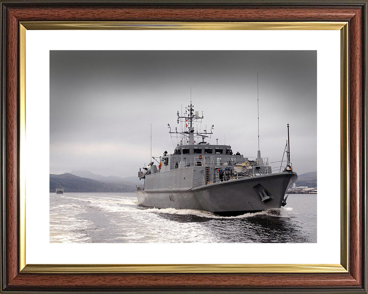 HMS Ramsey M110 | Photo Print | Framed Print | Sandown Class | Minehunter | Royal Navy Hampshire Prints