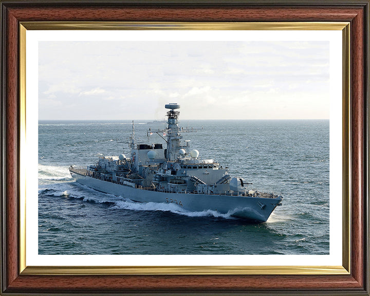 HMS Iron Duke F234 Royal Navy Type 23 frigate Photo Print or Framed Print - Hampshire Prints