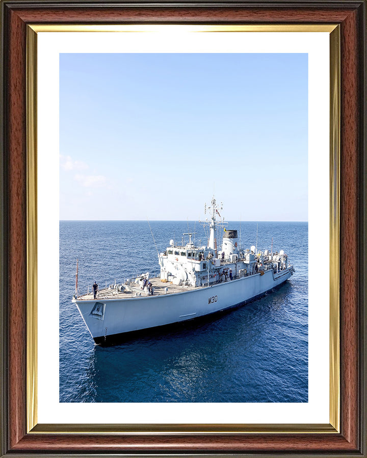 HMS Ledbury M30 | Photo Print | Framed Print | Hunt Class | Minesweeper | Royal Navy Hampshire Prints
