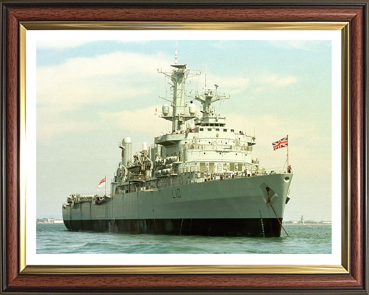 HMS Fearless L10 Royal Navy Fearless class amphibious ship Photo Print or Framed Print - Hampshire Prints