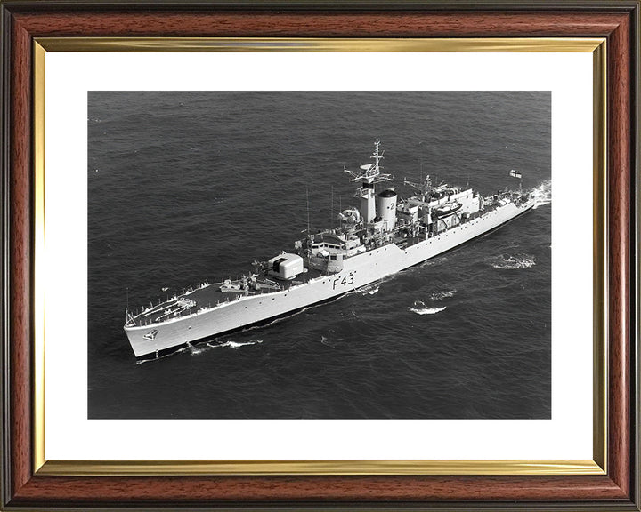 HMS Torquay F43 | Photo Print | Framed Print | Poster | Whitby Class | Frigate | Royal Navy Hampshire Prints