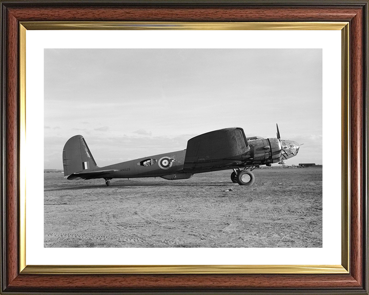 RAF Boeing B-17 Fortress Mk I at Heathfield Photo Print - Royal Air Force Aircraft Hampshire Prints 10 x 8 Classic Frame Yes