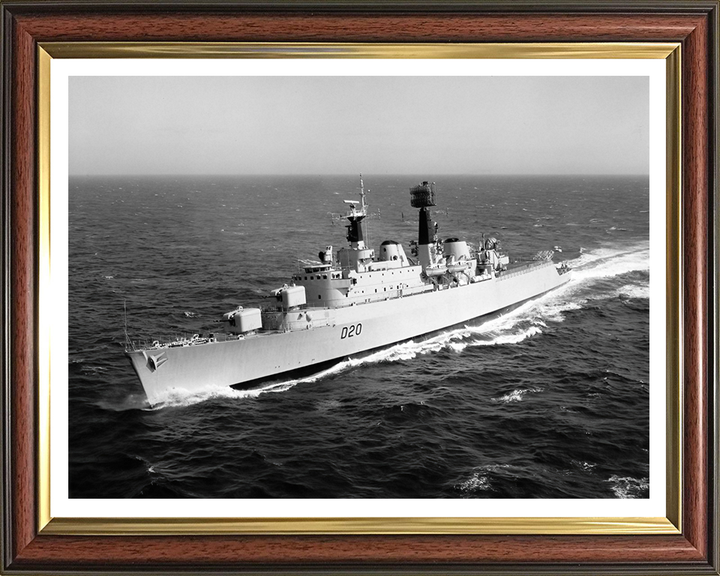 HMS Fife D20 | Photo Print | Framed Print | Poster | County Class | Destroyer | Royal Navy Hampshire Prints