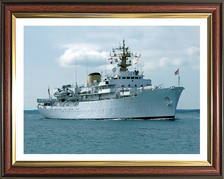 HMS Hecla A133 Royal Navy Hecla class survey vessel Photo Print or Framed Print - Hampshire Prints