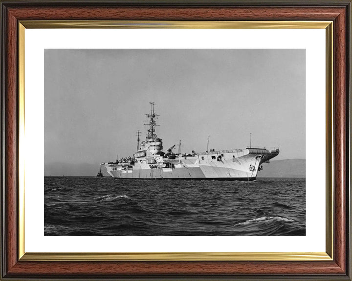 HMS Glory R62 | Photo Print | Framed Print | Colossus Class | Aircraft Carrier | Royal Navy Hampshire Prints