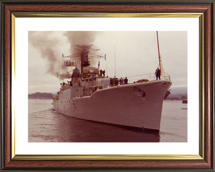 HMS Puma F34 Royal Navy Leopard class Frigate Photo Print or Framed Print - Hampshire Prints