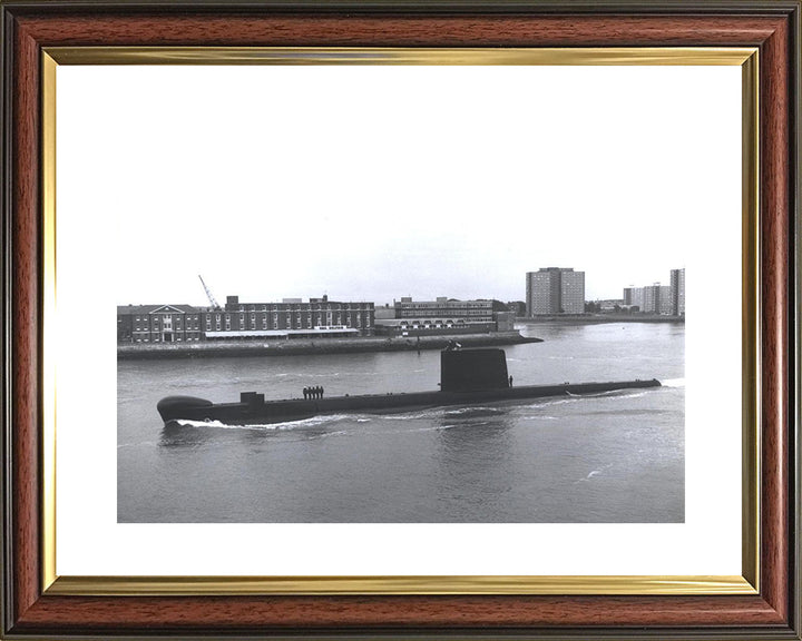 HMS Porpoise S01 Royal Navy Porpoise class Submarine Photo Print or Framed Print - Hampshire Prints