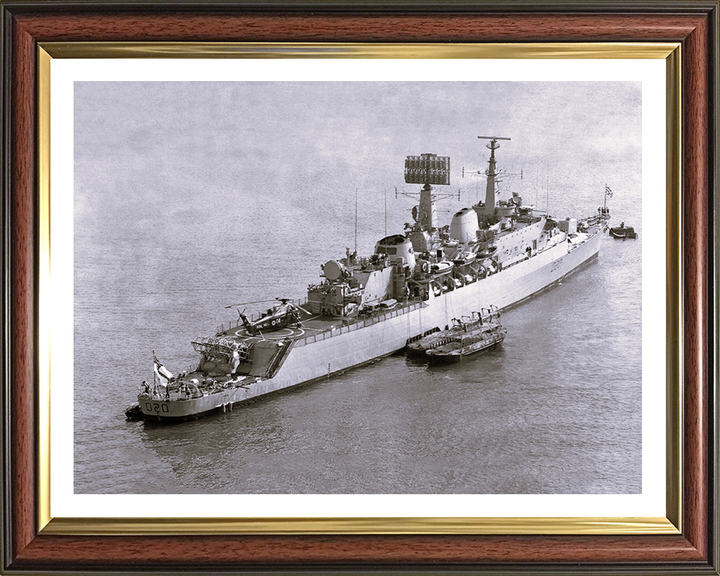HMS Fife D20 | Photo Print | Framed Print | Poster | County Class | Destroyer | Royal Navy Hampshire Prints