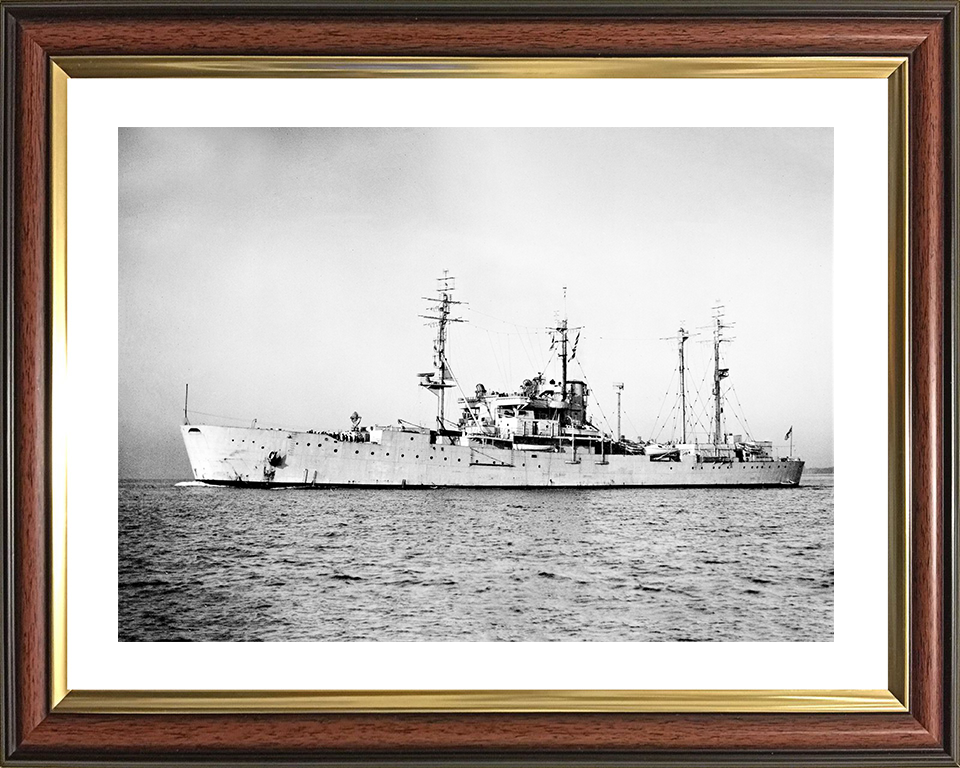 HMS Boxer (F121) Royal Navy Landing Ship Port Side View Photo Print Wall Art Decor Posters, Prints, & Visual Artwork Hampshire Prints 10 x 8 Classic Frame Yes