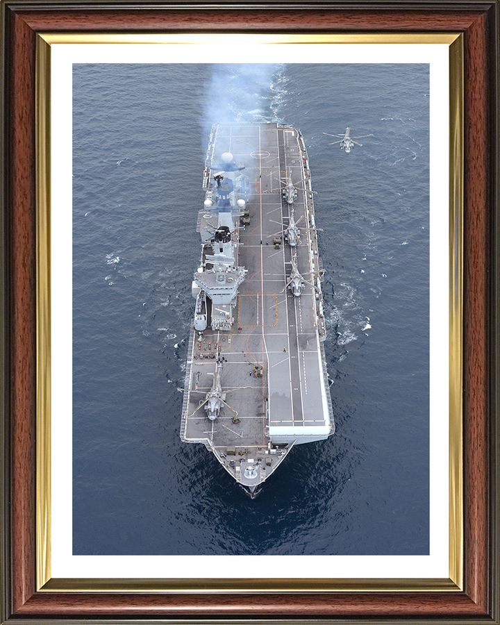 HMS Illustrious R06 | Photo Print | Framed Print | Invincible Class | Aircraft Carrier | Royal Navy Hampshire Prints