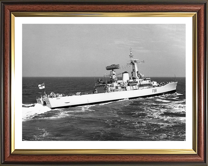 HMS Hermione F58 Royal Navy Leander class frigate Photo Print or Framed Print - Hampshire Prints