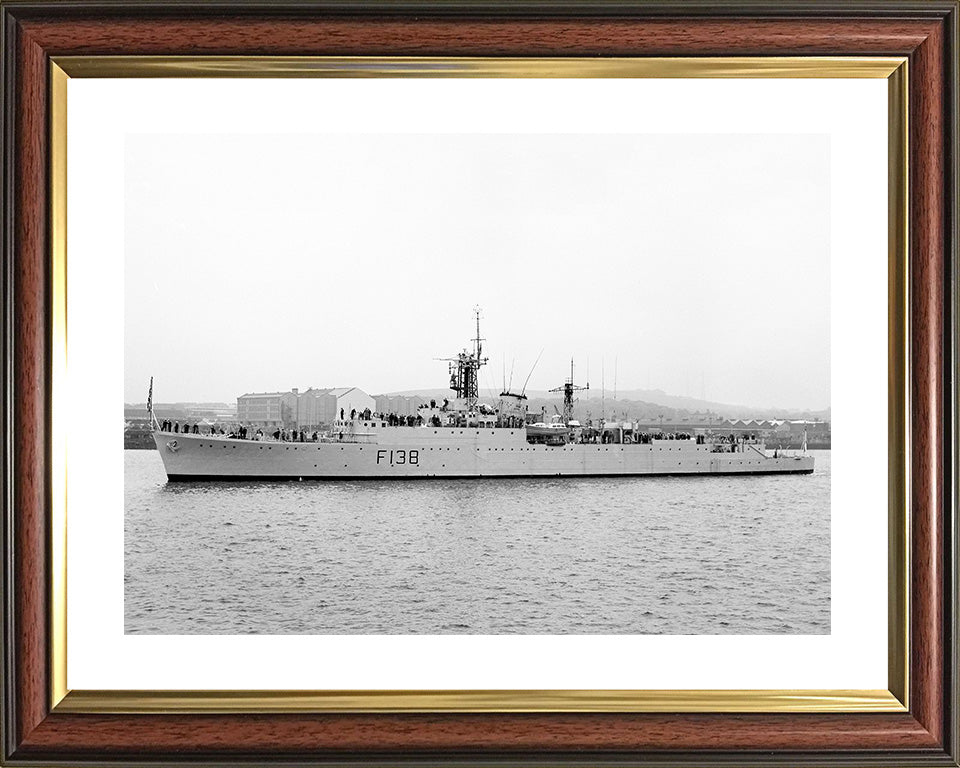 HMS Rapid F138 (H32) | Photo Print | Framed Print | Type 15 | Frigate | Royal Navy Hampshire Prints