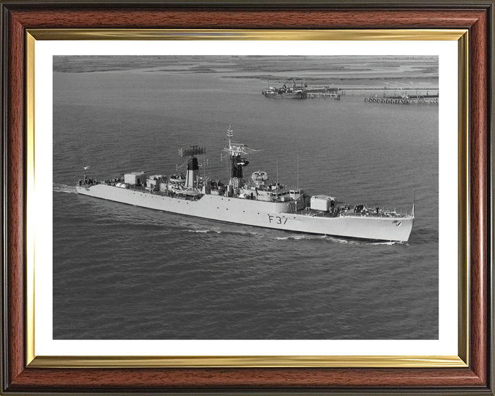 HMS Jaguar F37 Royal Navy Leopard class Frigate Photo Print or Framed Print - Hampshire Prints