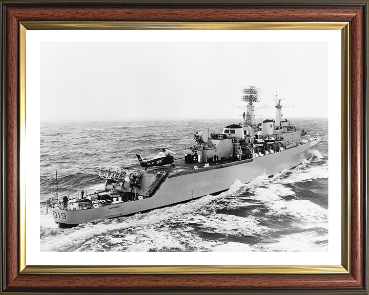HMS Glamorgan D19 | Photo Print | Framed Print | County Class | Destroyer | Royal Navy Hampshire Prints