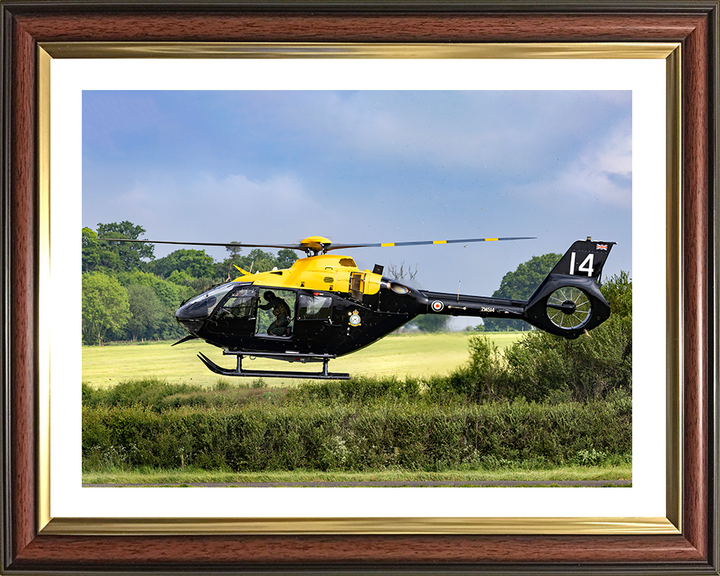 RAF Juno HT1 Helicopter Photo Print - Royal Air Force Aircraft Hampshire Prints 10 x 8 Classic Frame Yes