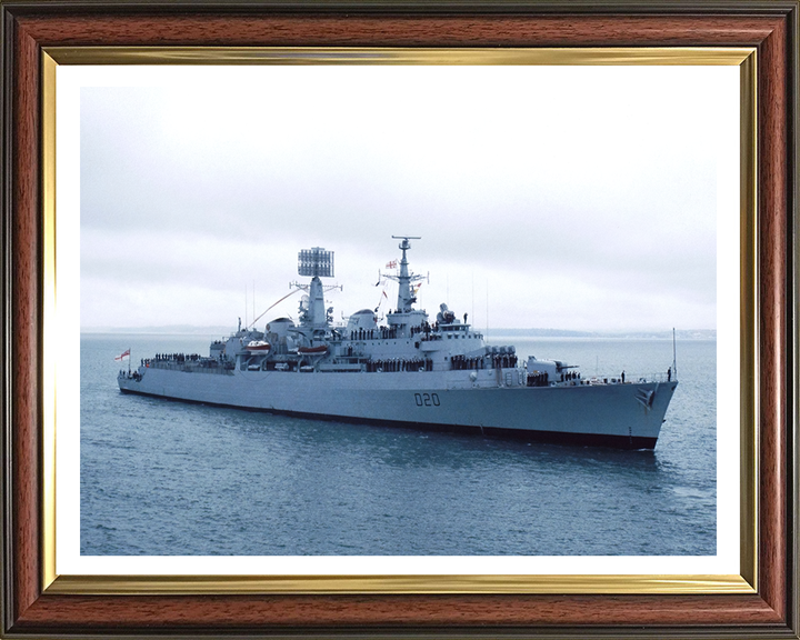 HMS Fife D20 | Photo Print | Framed Print | Poster | County Class | Destroyer | Royal Navy Hampshire Prints