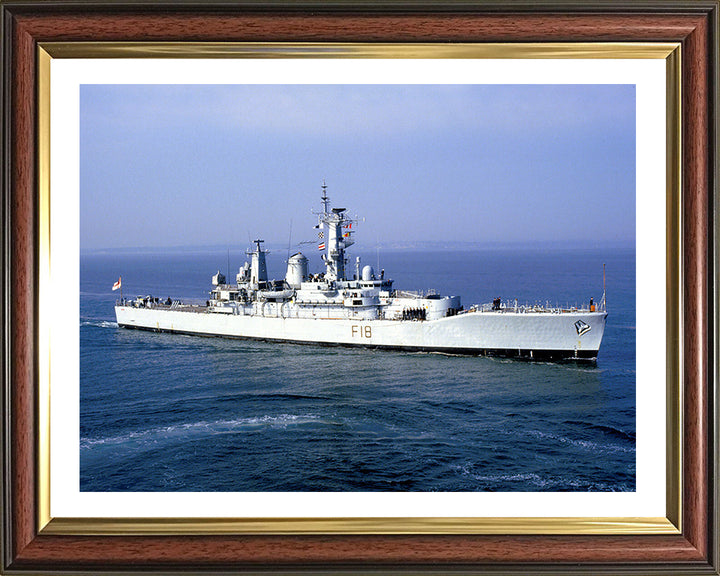 HMS Galatea F18 | Photo Print | Framed Print | Leander Class | Frigate | Royal Navy Hampshire Prints
