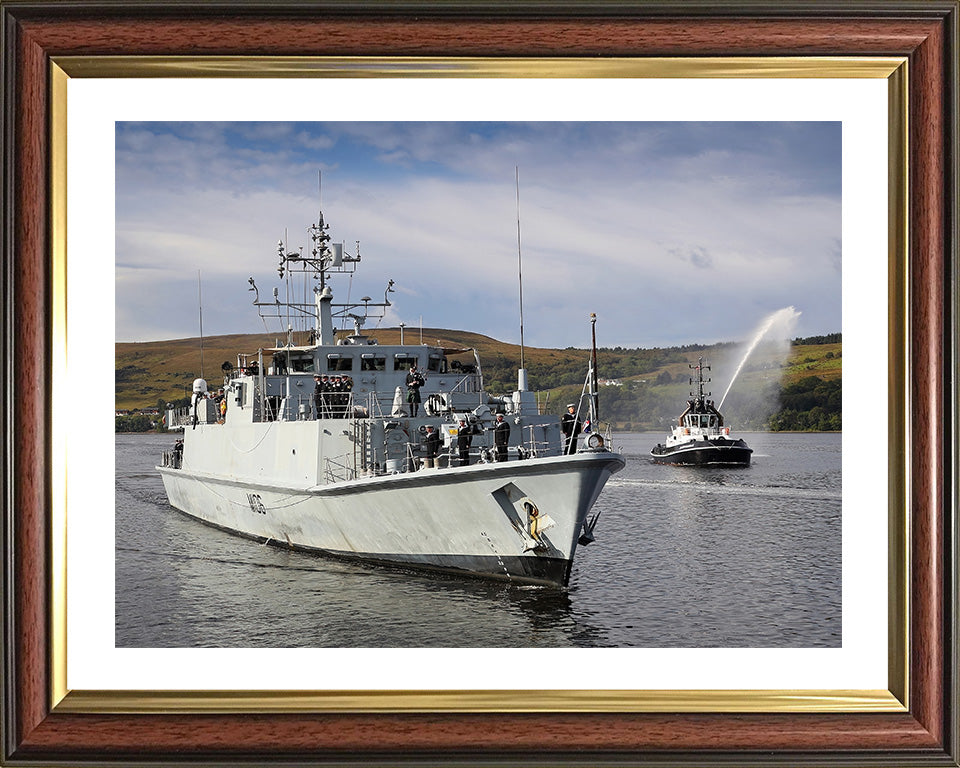 HMS Penzance M106 Royal Navy Sandown class minehunter Photo Print or Framed Photo Print - Hampshire Prints