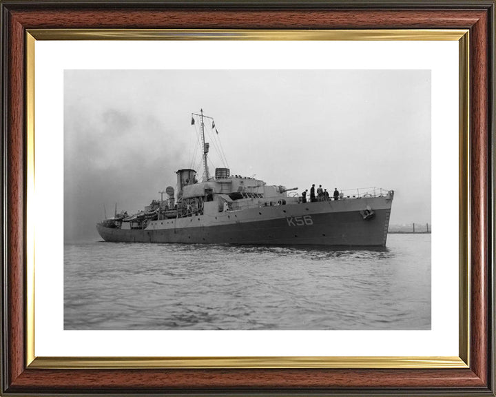 HMS Asphodel K56 | Photo Print | Framed Print | Flower Class | Corvette | Royal Navy Hampshire Prints
