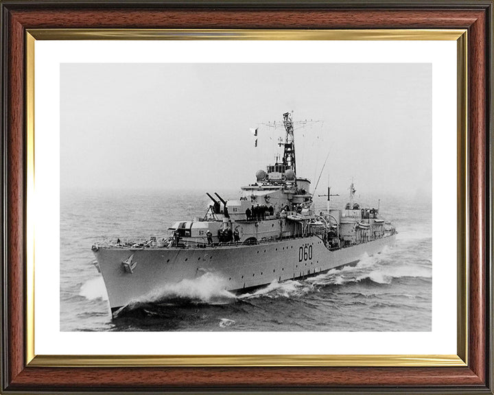 HMS Sluys D60 Royal Navy Battle class destroyer Photo Print or Framed Print - Hampshire Prints