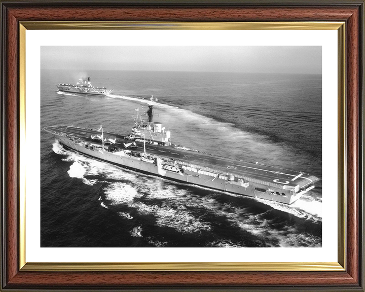 HMS Centaur R06 | Photo Print | Framed Print | Centaur Class | Fleet Carrier | Royal Navy Hampshire Prints