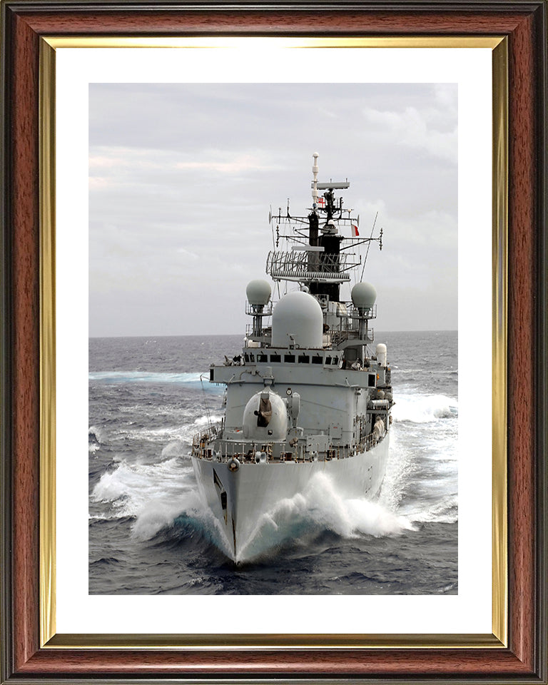 HMS Nottingham D91 Royal Navy Type 42 destroyer Photo Print or Framed Photo Print - Hampshire Prints