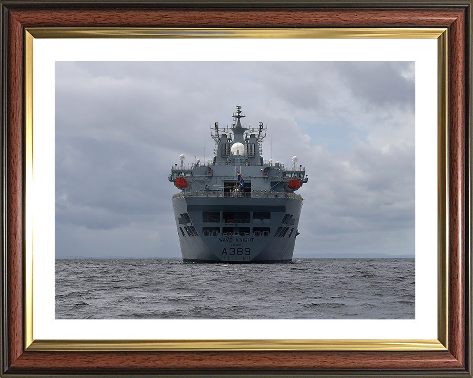 RFA Wave Knight A389 | Photo Print | Framed Print | Wave class | Fleet Tanker | Royal Fleet Auxiliary Hampshire Prints