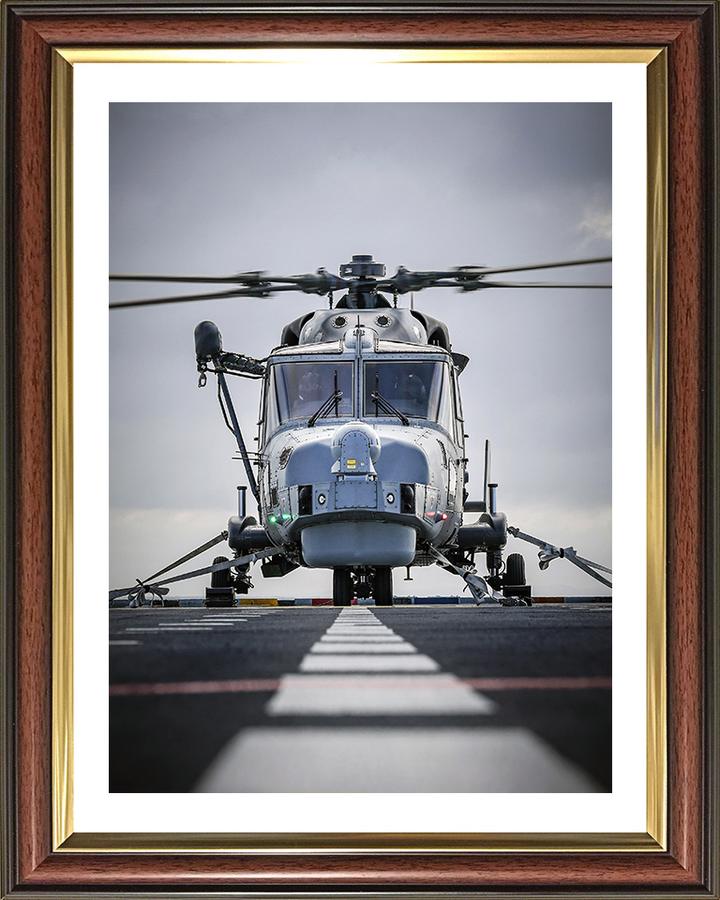 Royal Navy Wildcat from 815 Naval Air Squadron | Photo Print | Framed Print | Military | Aircraft | Wall Art | Home Decor | NAS | Aviation